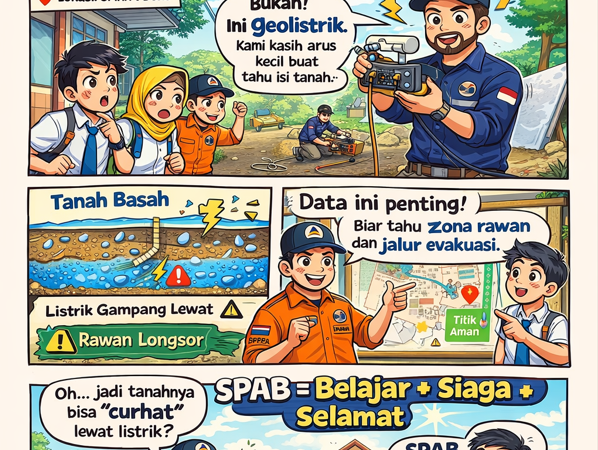 Dari Data PVMBG ke Literasi Bencana: Hasil Penelitian SPAB Sekolah SMKN 1 Doko