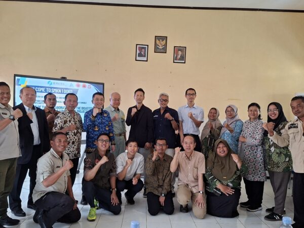 SMKN 1 Doko Jadi Lokasi Kunjungan Pilot Project SPAB BPBD Jawa Timur