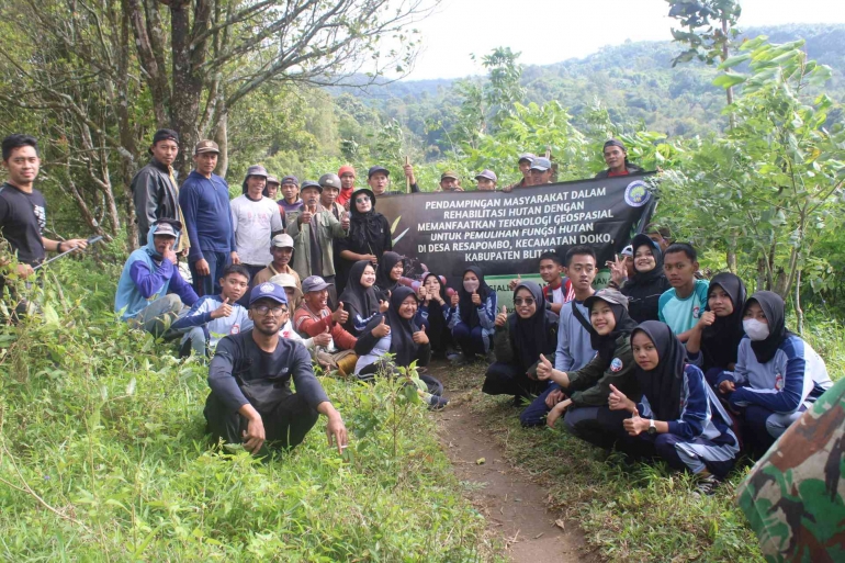Sispala Gogoniti Beraksi Pulihkan Hutan Bersama Mahasiswa UM
